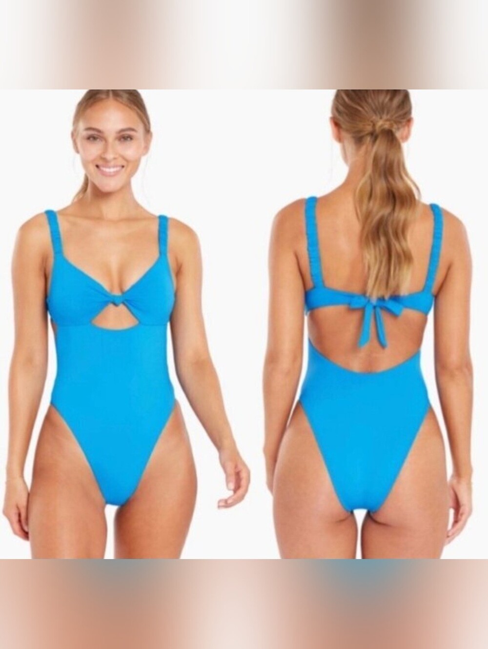 Vitamin A Ecolux Zuri One-Piece Swimsuit - Cerulean Blue